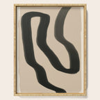 Minimal abstract line Serving Tray Gallery Image 1