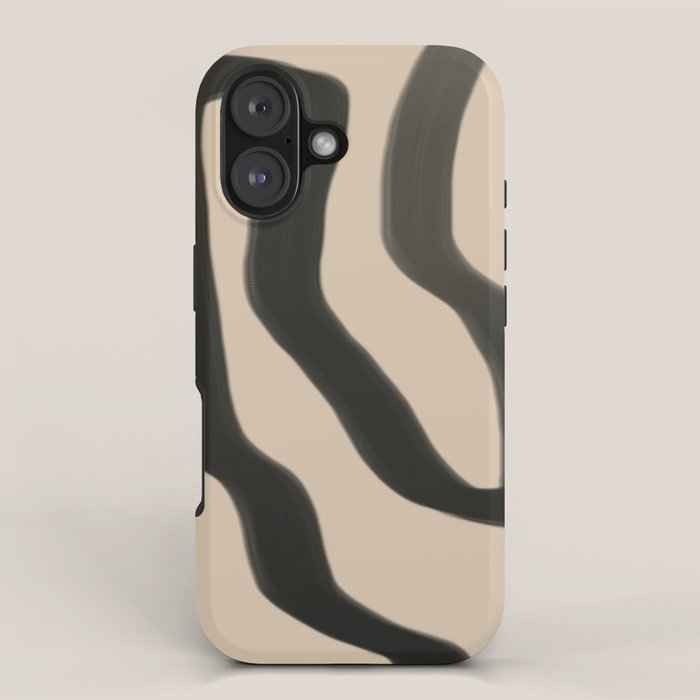 Minimal abstract line iPhone Case Gallery Image 1