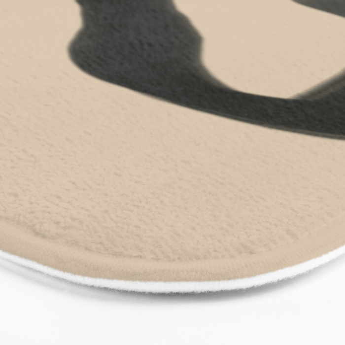 Minimal abstract line Bath Mat Gallery Image 3