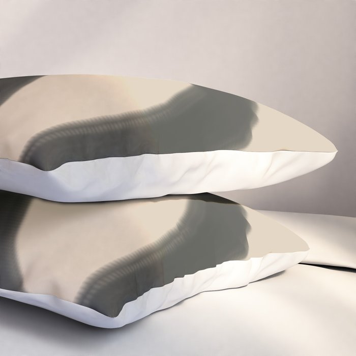 Minimal abstract line Pillow Sham Gallery Image 3