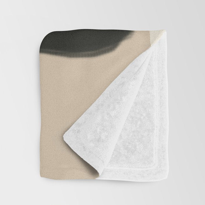 Minimal abstract line Throw Blanket Gallery Image 3