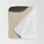 Minimal abstract line Throw Blanket Gallery Image 3