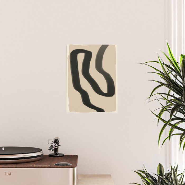 Minimal abstract line Poster Gallery Image 2