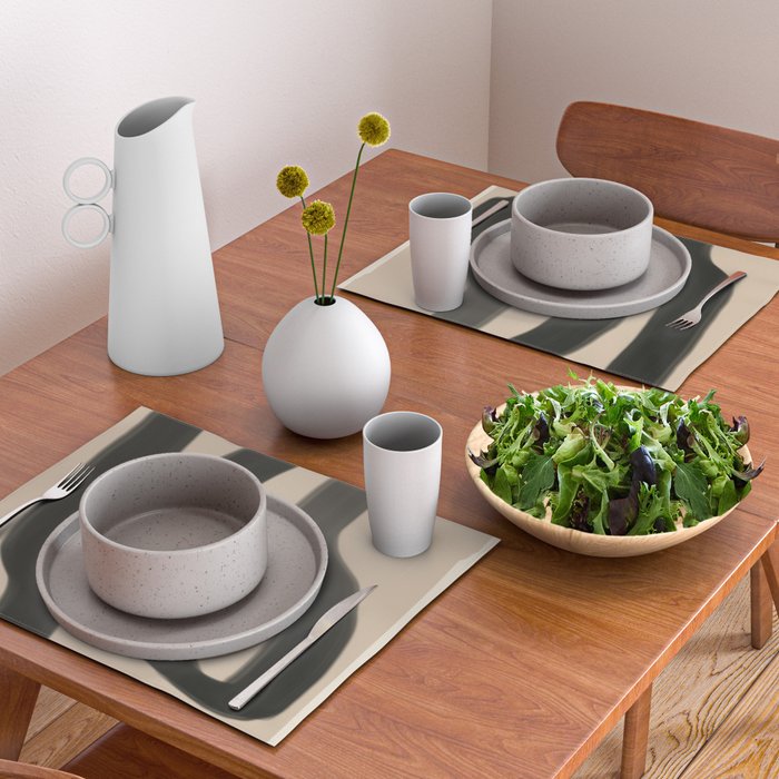 Minimal abstract line Placemat Gallery Image 2