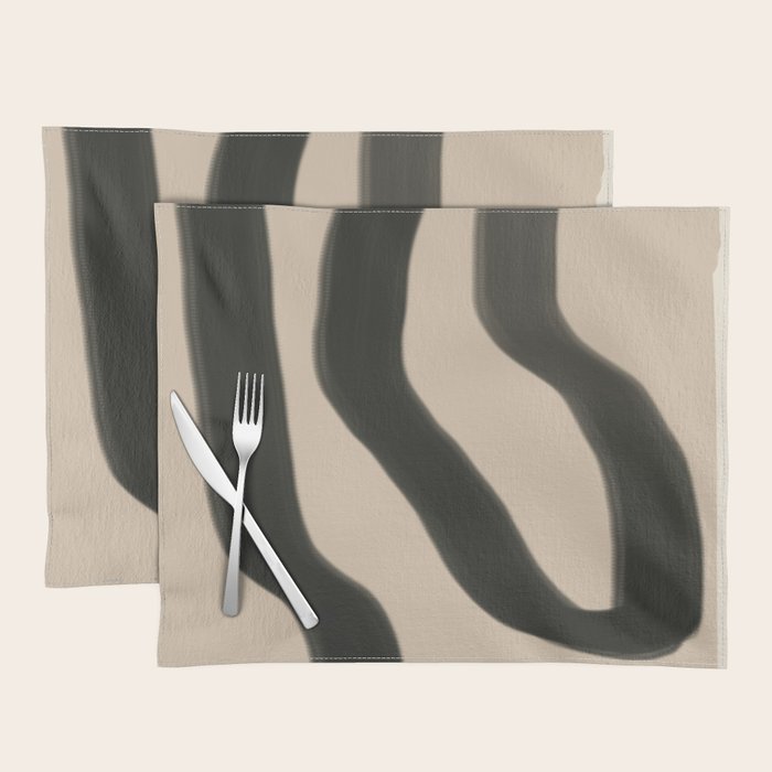 Minimal abstract line Placemat Gallery Image 1