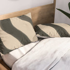 Minimal abstract line Pillow Sham Gallery Image 2