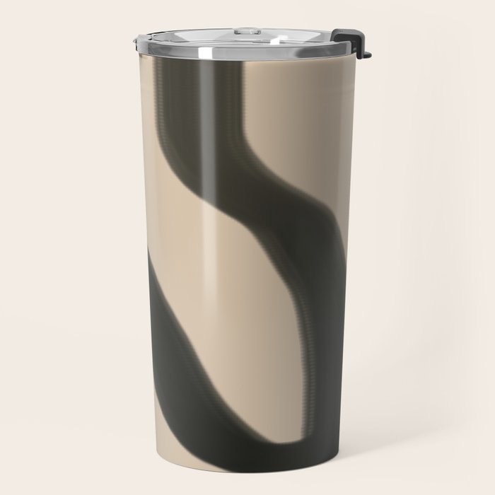 Minimal abstract line Travel Mug Gallery Image 2