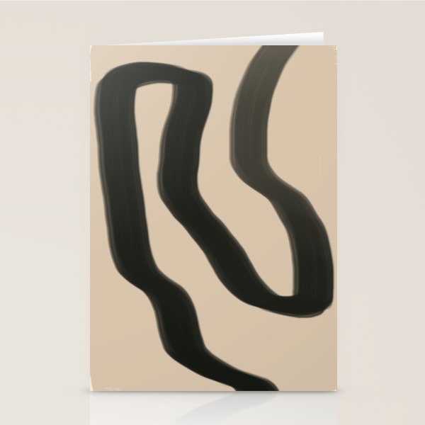 Minimal abstract line Stationery Card Gallery Image 1