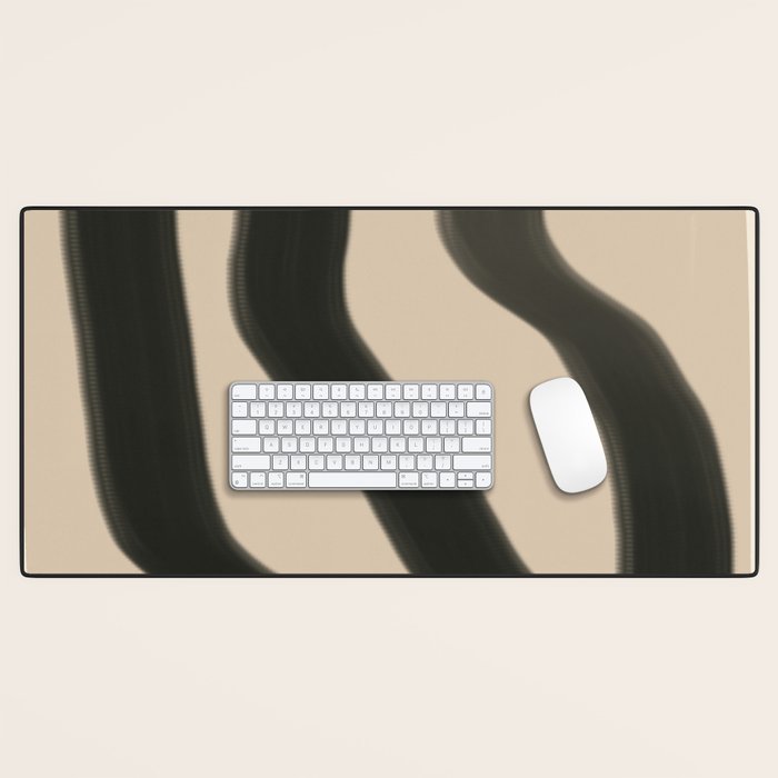Minimal abstract line Desk Mat Gallery Image 1