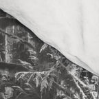 Forest Wonderland - Black and White Nature Photography Comforter Gallery Image 4