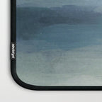 Dragons Teeth Maui - Abstract Painting, Light Blue, Teal, Sage Green Prints Modern Wall Art Laptop Sleeve Gallery Image 3