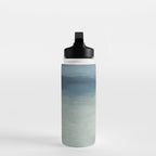 Dragons Teeth Maui - Abstract Painting, Light Blue, Teal, Sage Green Prints Modern Wall Art Water Bottle Gallery Image 3