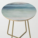 Dragons Teeth Maui - Abstract Painting, Light Blue, Teal, Sage Green Prints Modern Wall Art Side Table Gallery Image 2