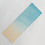 Beach View Abstract  Yoga Mat Gallery Image 1