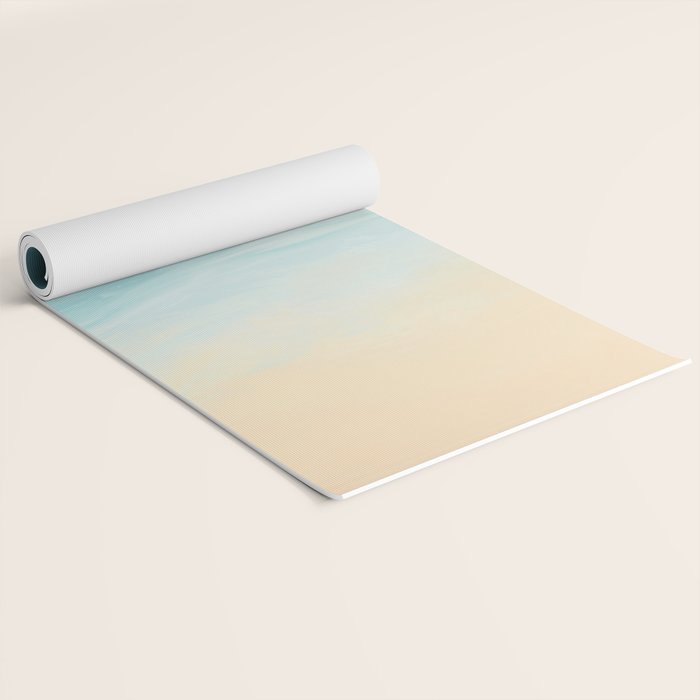 Beach View Abstract  Yoga Mat Gallery Image 2