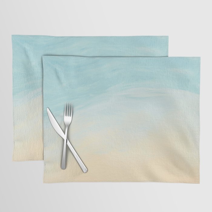 Beach View Abstract  Placemat Gallery Image 1