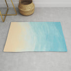 Beach View Abstract  Rug Gallery Image 1