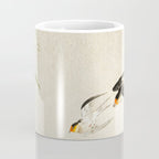 Swallows mid flight - Vintage Japanese Woodblock Print Art Coffee Mug Gallery Image 4