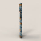 Tigers - dusky blue iPhone Case Gallery Image 2