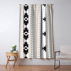 Pueblo in Tan Window Curtain Gallery Image 5