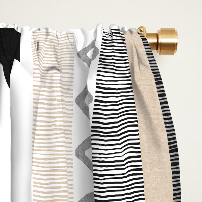 Pueblo in Tan Window Curtain Gallery Image 2