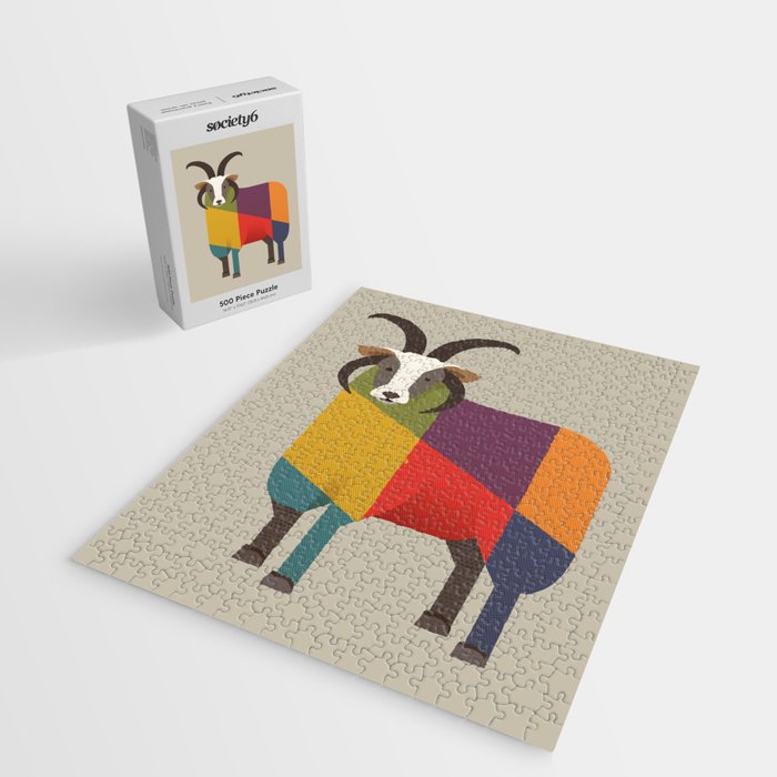 Jacob Sheep Jigsaw Puzzle Gallery Image 2