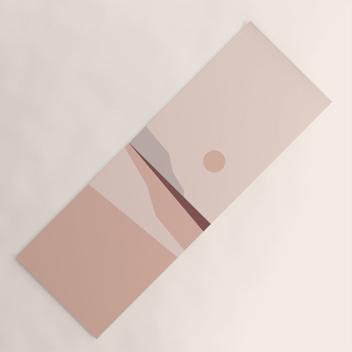 Abstract Landscape 02 Yoga Mat Gallery Image 1