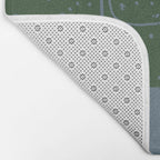 Solo Steady Seamoss â Cowgirl Art with Earthy Tones Bath Mat Gallery Image 2