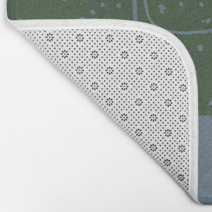 Solo Steady Seamoss â Cowgirl Art with Earthy Tones Bath Mat Gallery Image 2