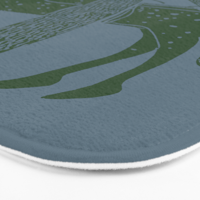 Solo Steady Seamoss â Cowgirl Art with Earthy Tones Bath Mat Gallery Image 3