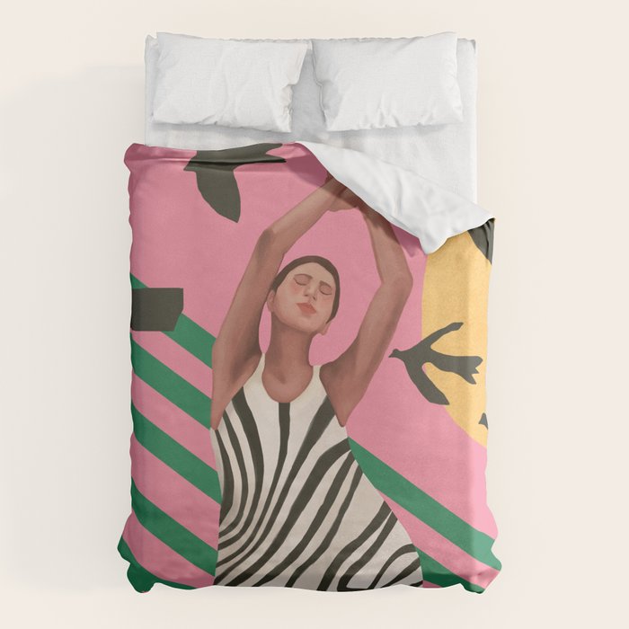 The Zebra Ate the Sun Duvet Cover Gallery Image 6