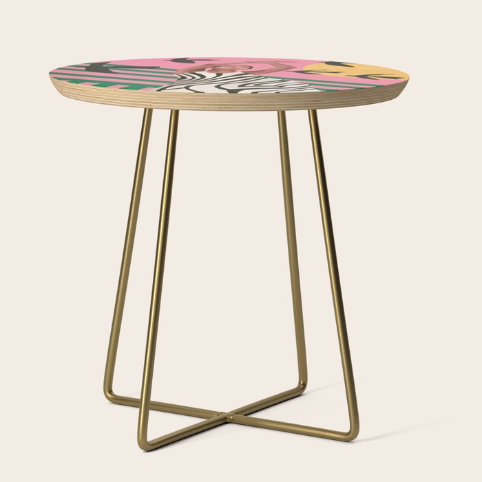 The Zebra Ate the Sun Side Table Gallery Image 1