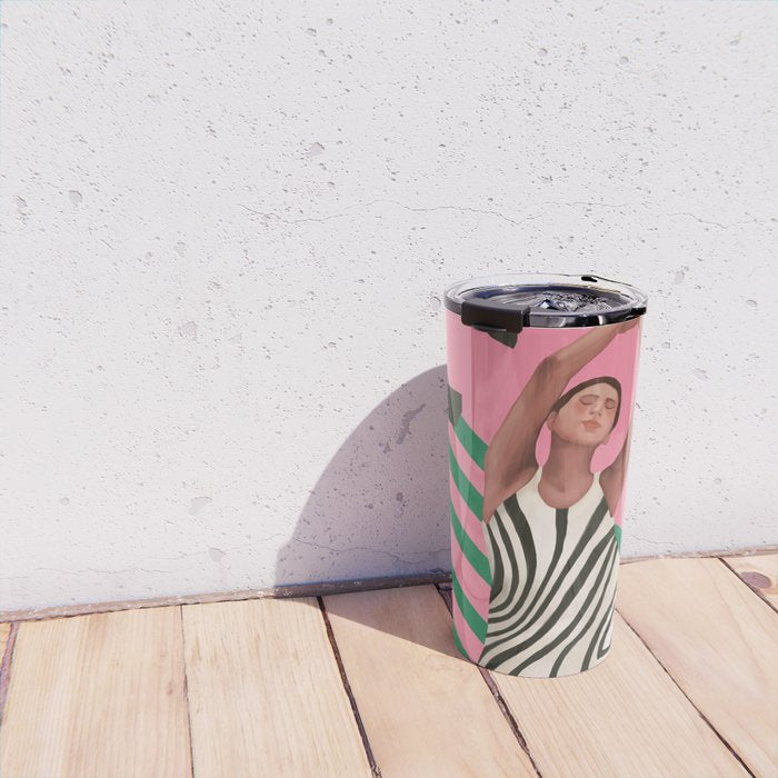 The Zebra Ate the Sun Travel Mug Gallery Image 4