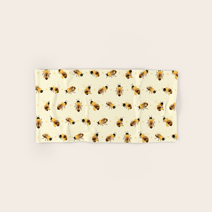 Honey bees Bath Towel Gallery Image 1