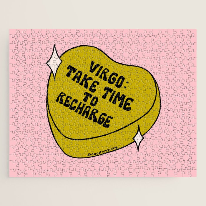 Virgo Conversation Heart Jigsaw Puzzle Gallery Image 1