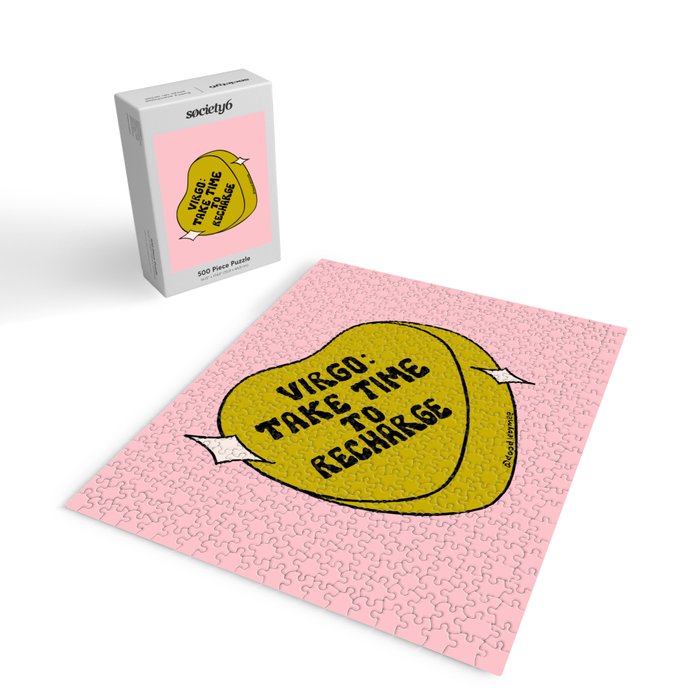 Virgo Conversation Heart Jigsaw Puzzle Gallery Image 2