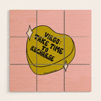 Virgo Conversation Heart Wood Wall Art Gallery Image 1