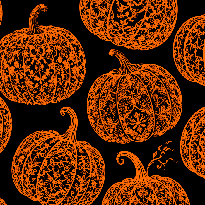 Lace Pumpkin Halloween Pattern Needle Bobbin Crochet Thread Coffee Mug Gallery Image 2