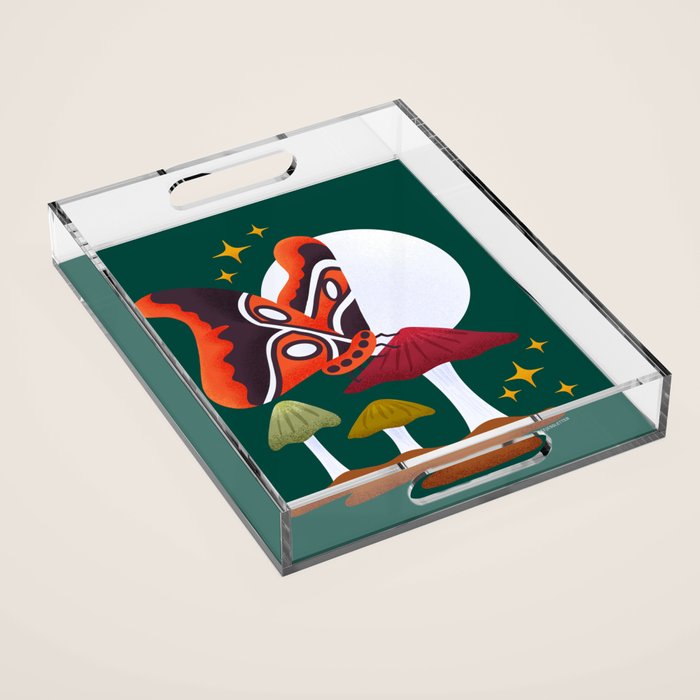 Moth - Crepuscular Critters Acrylic Tray Gallery Image 1