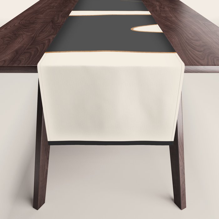 Minimalist Abstract Landscape Table Runner Gallery Image 1