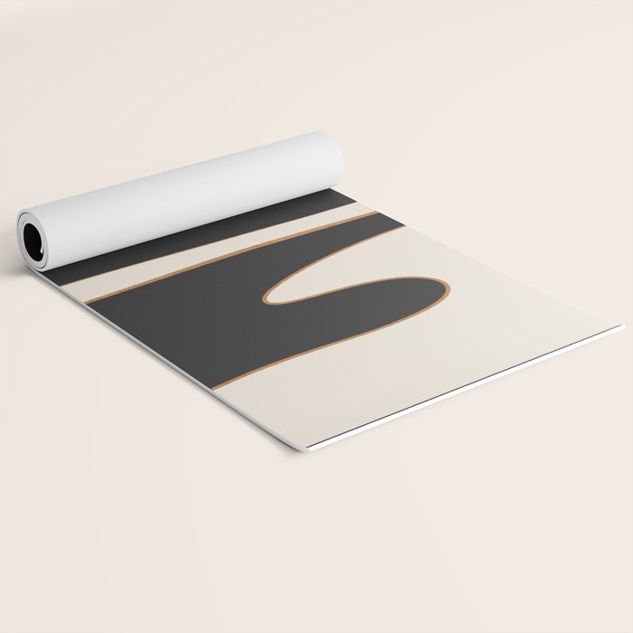Minimalist Abstract Landscape Yoga Mat Gallery Image 2