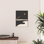 Minimalist Abstract Landscape Poster Gallery Image 2