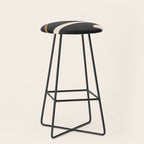 Minimalist Abstract Landscape Stool Gallery Image 1