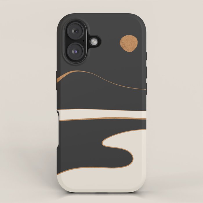 Minimalist Abstract Landscape iPhone Case Gallery Image 1