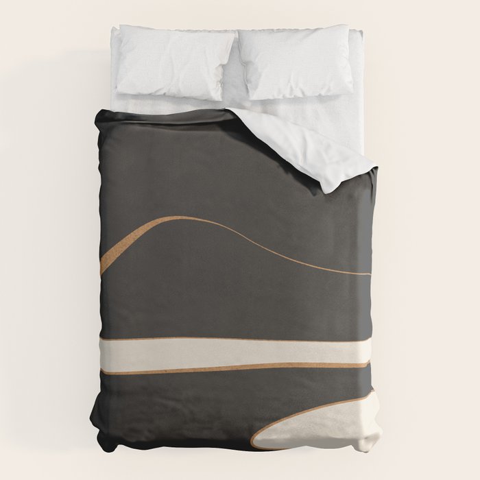 Minimalist Abstract Landscape Duvet Cover Gallery Image 6