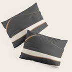 Minimalist Abstract Landscape Pillow Sham Gallery Image 3