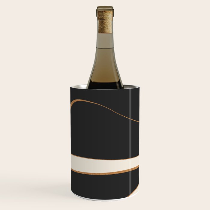 Minimalist Abstract Landscape Wine Chiller Gallery Image 1