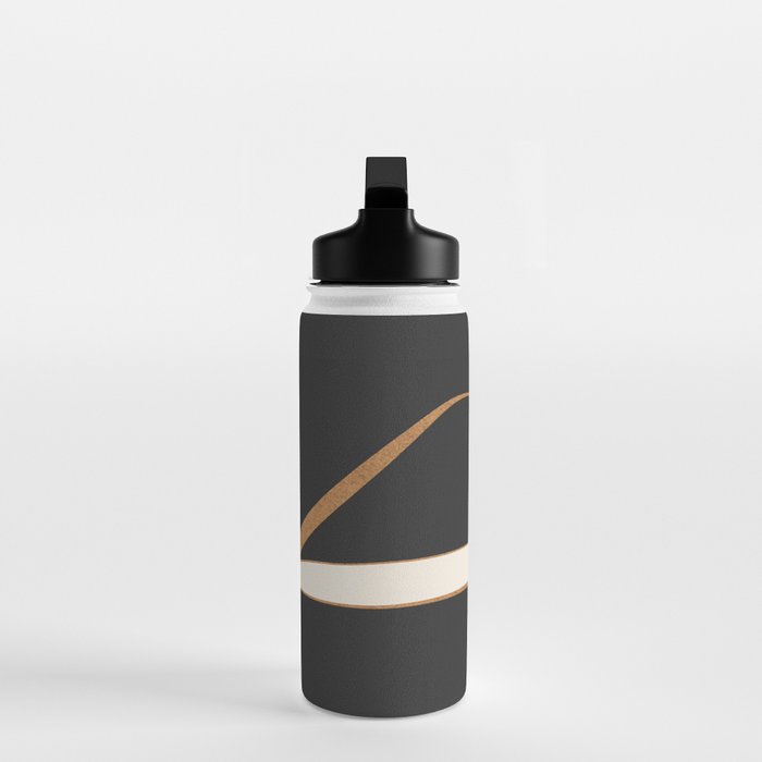 Minimalist Abstract Landscape Water Bottle Gallery Image 3