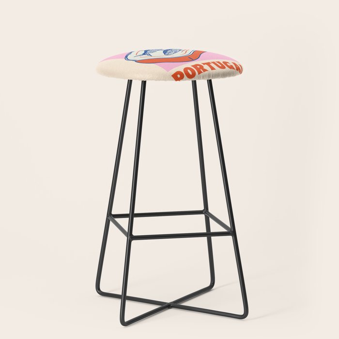 Retro Portugal Sardines in Tin Can Stool Gallery Image 1