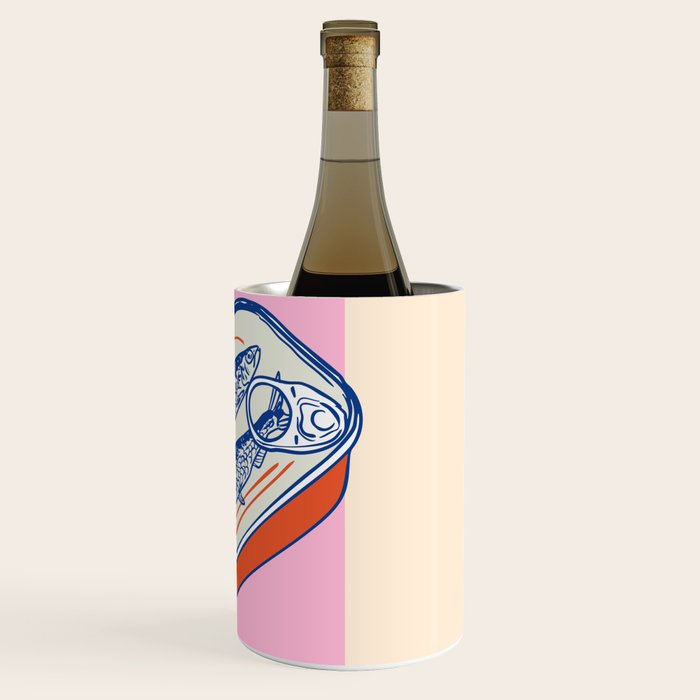 Retro Portugal Sardines in Tin Can Wine Chiller Gallery Image 3